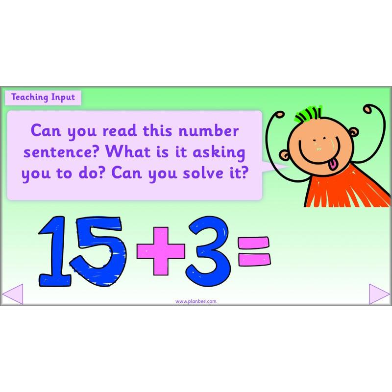 PlanBee Let’s add and subtract objects - KS1 maths number plans