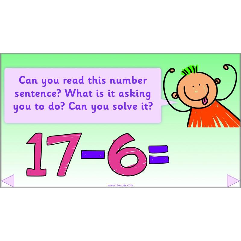PlanBee Let’s add and subtract objects - KS1 maths number plans