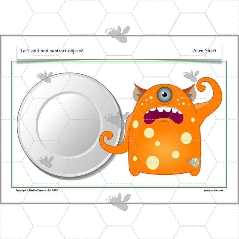 PlanBee Let’s add and subtract objects - KS1 maths number plans