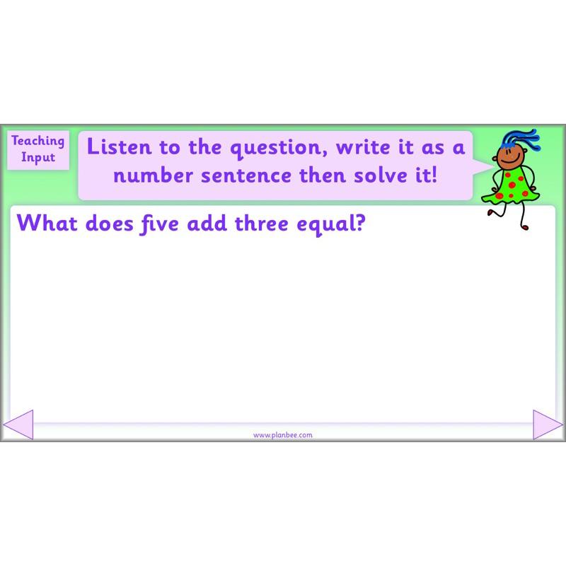 PlanBee Let’s add and subtract objects - KS1 maths number plans