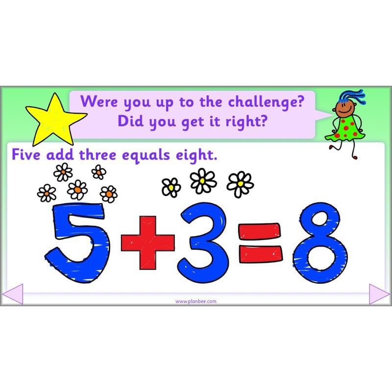 PlanBee Let’s add and subtract objects - KS1 maths number plans