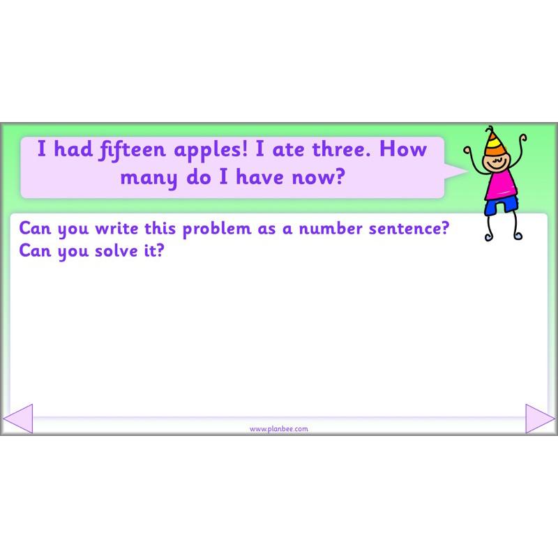 PlanBee Let’s add and subtract objects - KS1 maths number plans