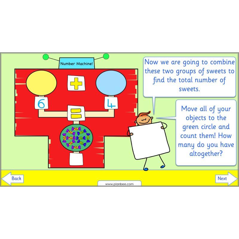 PlanBee Year 1 Addition to 20 Adding Objects Maths by PlanBee