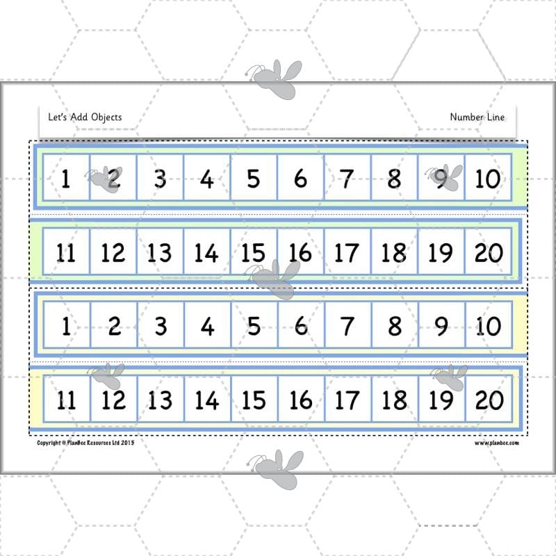 PlanBee Year 1 Addition to 20 Adding Objects Maths by PlanBee