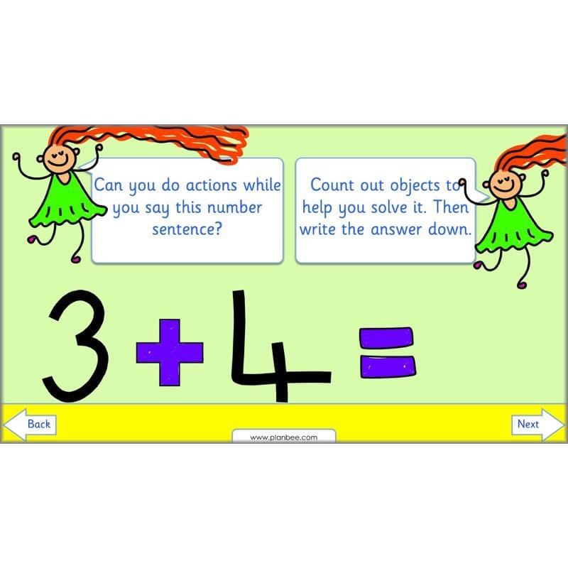 PlanBee Year 1 Addition to 20 Adding Objects Maths by PlanBee