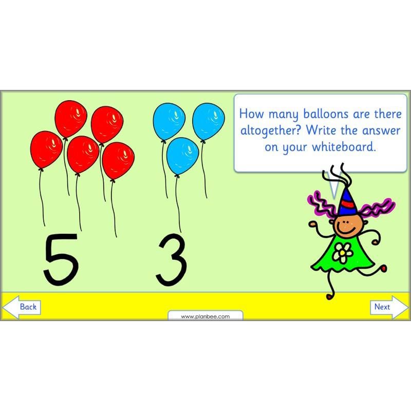 PlanBee Year 1 Addition to 20 Adding Objects Maths by PlanBee
