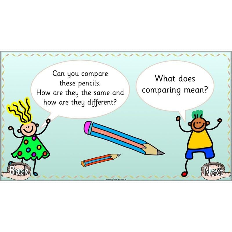 PlanBee Let's compare length, height and mass - KS1 Maths Resources and Plans