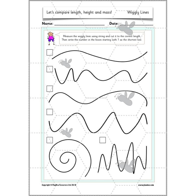 PlanBee Let's compare length, height and mass - KS1 Maths Resources and Plans