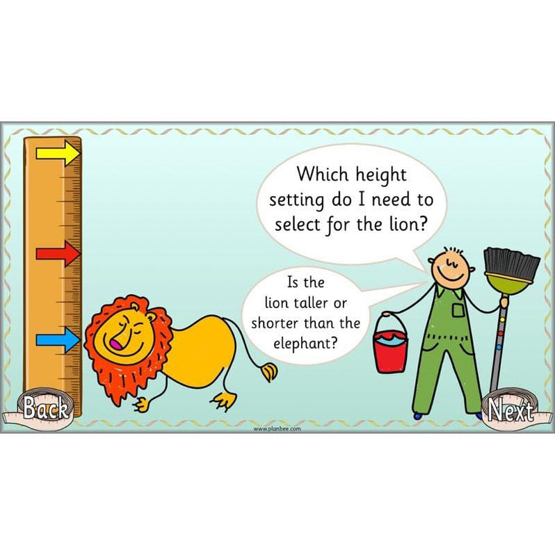 Let's compare length, height and mass KS1 Maths by PlanBee