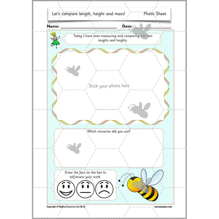 PlanBee Let's compare length, height and mass - KS1 Maths Resources and Plans