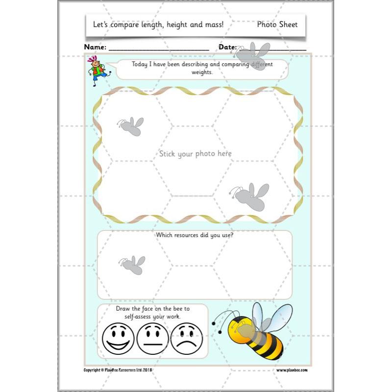 PlanBee Let's compare length, height and mass - KS1 Maths Resources and Plans