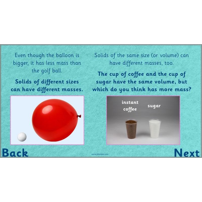 PlanBee Let’s compare mass and capacity - Year 1 Maths planning pack