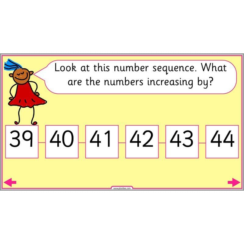 PlanBee Let’s count in multiples - maths for Year 1 KS1