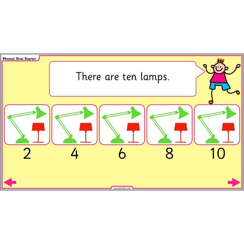 PlanBee Let’s count in multiples - maths for Year 1 KS1