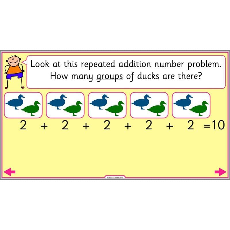 PlanBee Let’s count in multiples - maths for Year 1 KS1