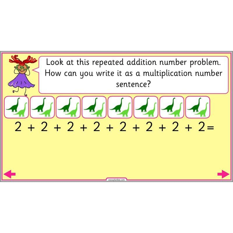 PlanBee Let’s count in multiples - maths for Year 1 KS1