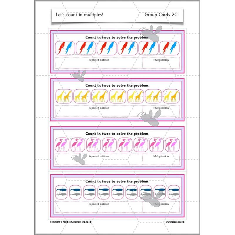 PlanBee Let’s count in multiples - maths for Year 1 KS1