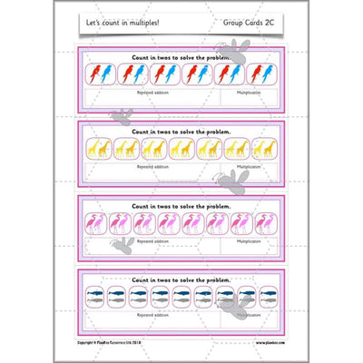 PlanBee Let’s count in multiples - maths for Year 1 KS1