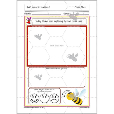 PlanBee Let’s count in multiples - maths for Year 1 KS1