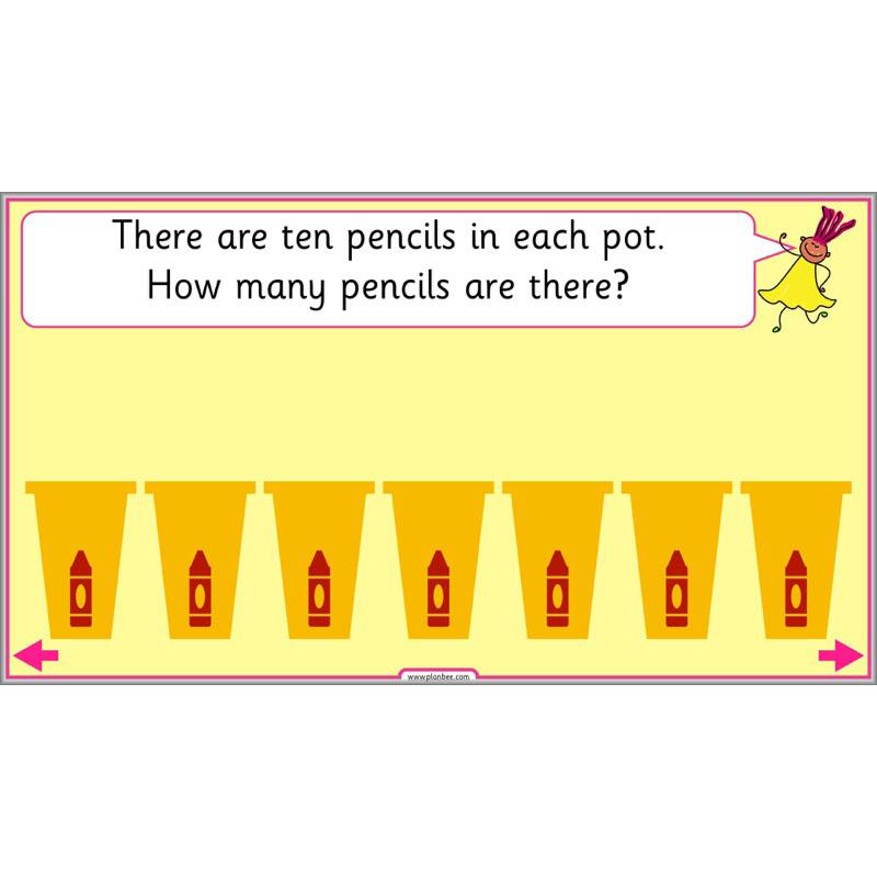 PlanBee Let’s count in multiples - maths for Year 1 KS1