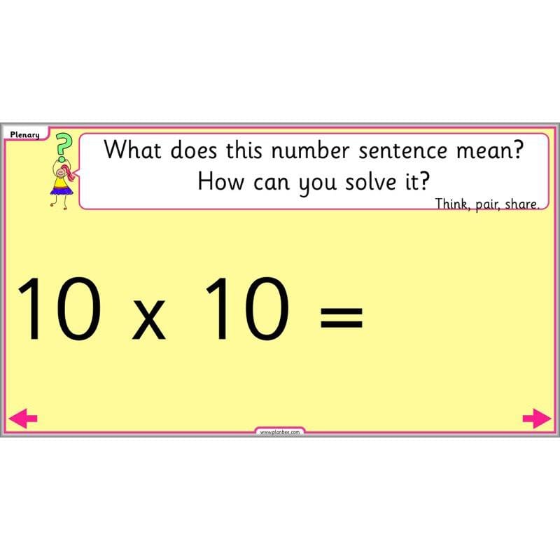 PlanBee Let’s count in multiples - maths for Year 1 KS1