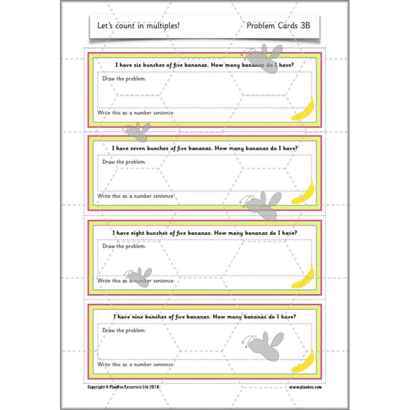 PlanBee Let’s count in multiples - maths for Year 1 KS1