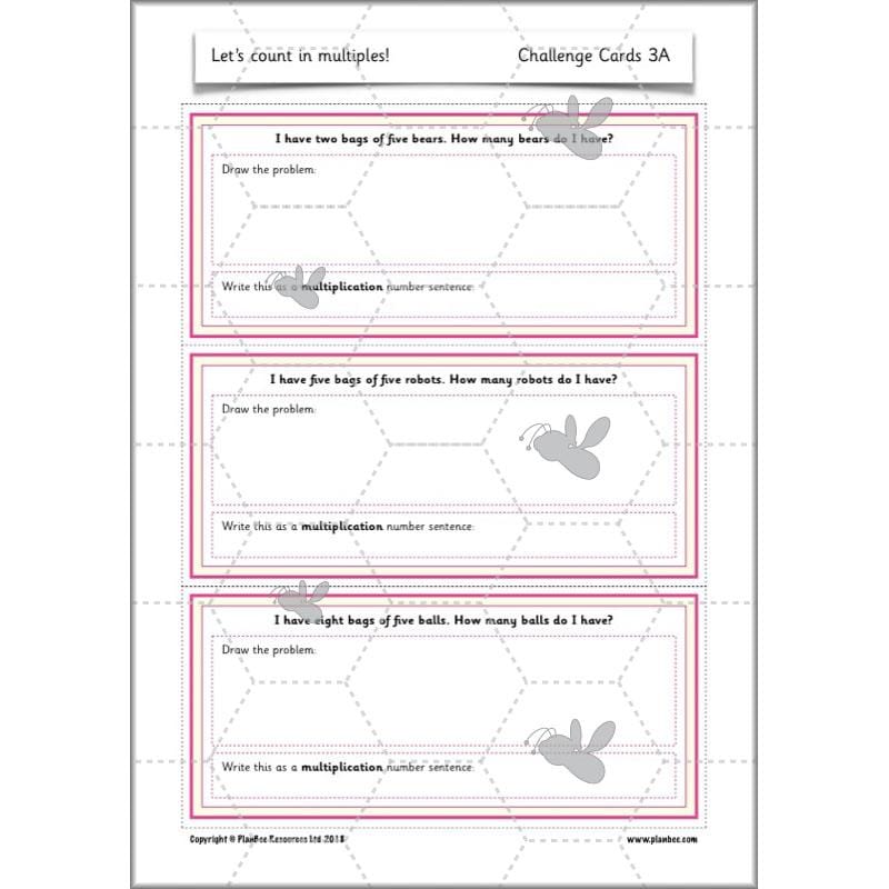 PlanBee Let’s count in multiples - maths for Year 1 KS1