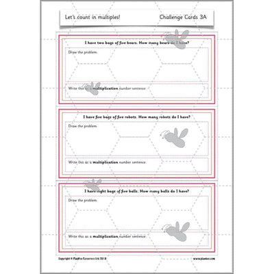PlanBee Let’s count in multiples - maths for Year 1 KS1