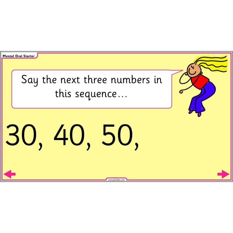 PlanBee Let’s count in multiples - maths for Year 1 KS1