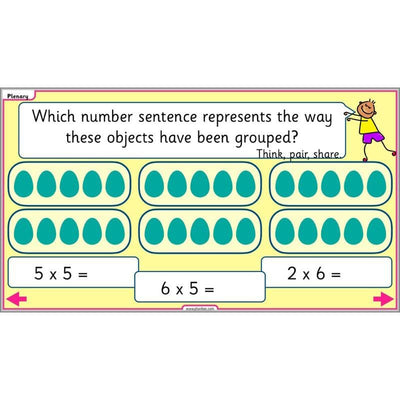 PlanBee Let’s count in multiples - maths for Year 1 KS1