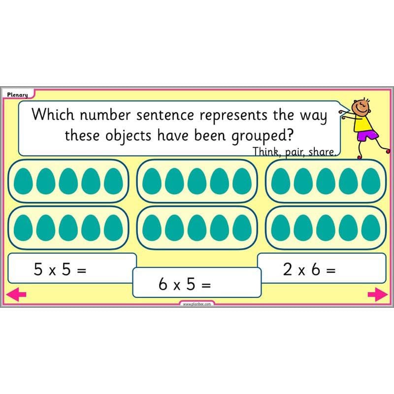 PlanBee Let’s count in multiples - maths for Year 1 KS1