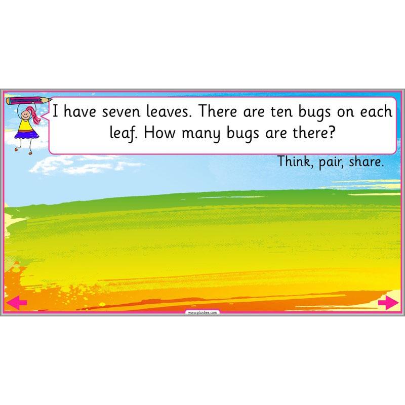 PlanBee Let’s count in multiples - maths for Year 1 KS1