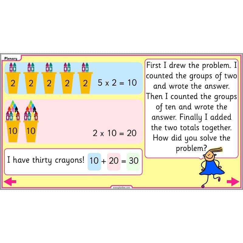 PlanBee Let’s count in multiples - maths for Year 1 KS1
