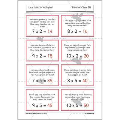 PlanBee Let’s count in multiples - maths for Year 1 KS1