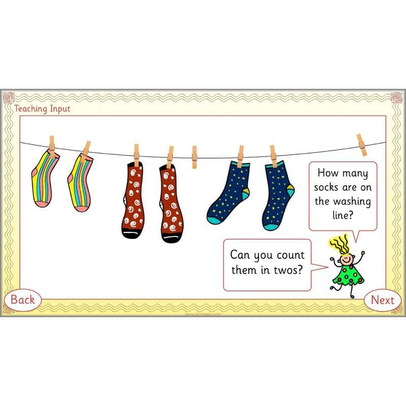 PlanBee Let’s count in twos, fives and tens - KS1 Year 1 Maths