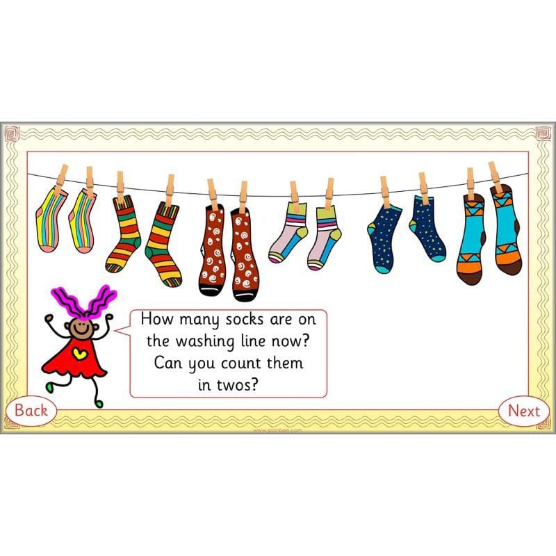PlanBee Let’s count in twos, fives and tens - KS1 Year 1 Maths