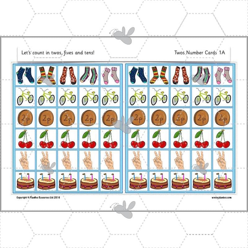 PlanBee Let’s count in twos, fives and tens - KS1 Year 1 Maths