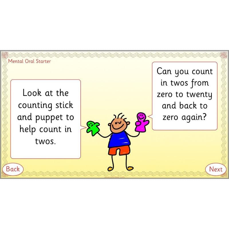 PlanBee Let’s count in twos, fives and tens - KS1 Year 1 Maths