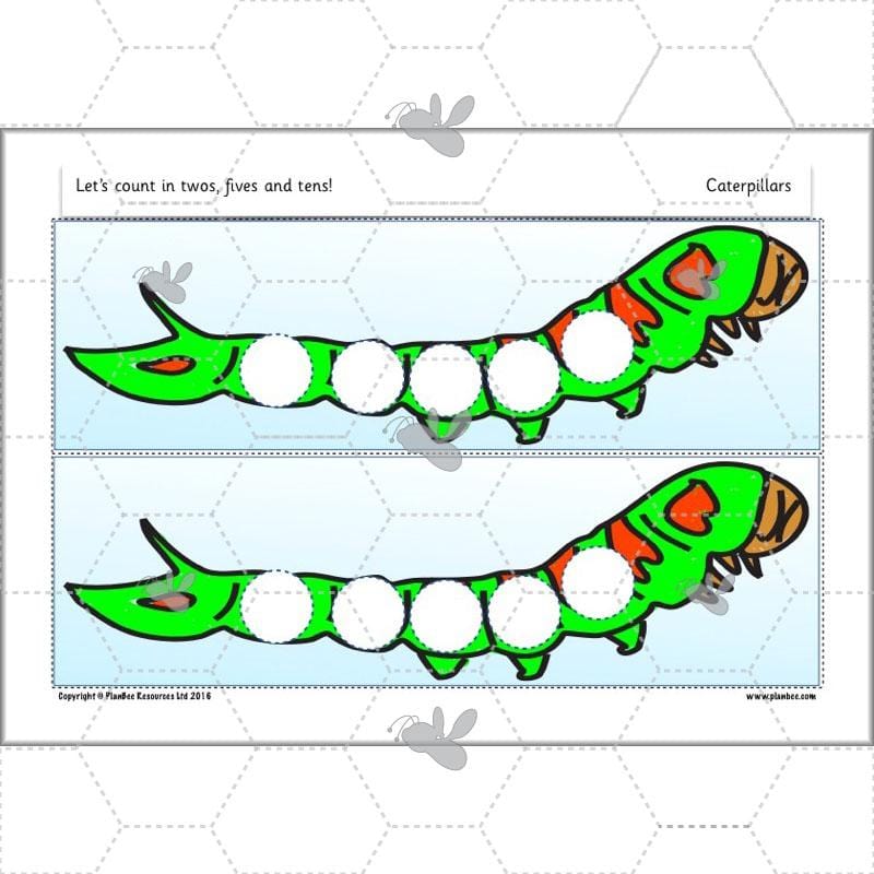 PlanBee Let’s count in twos, fives and tens - KS1 Year 1 Maths
