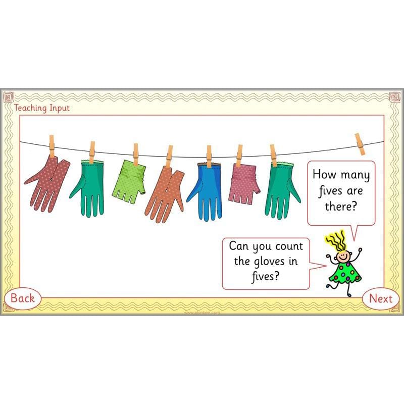 PlanBee Let’s count in twos, fives and tens - KS1 Year 1 Maths