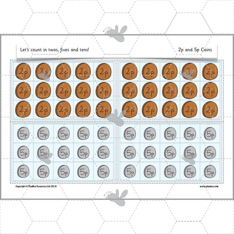 PlanBee Let’s count in twos, fives and tens - KS1 Year 1 Maths