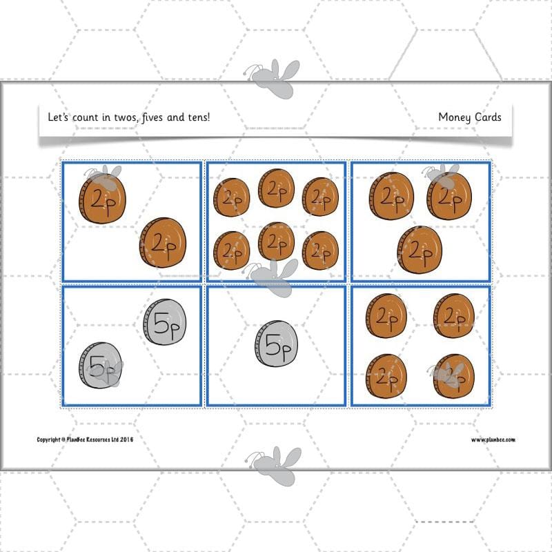 PlanBee Let’s count in twos, fives and tens - KS1 Year 1 Maths