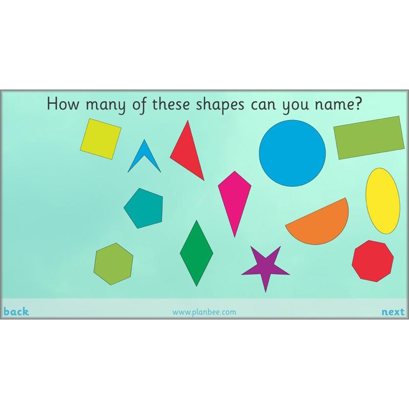 PlanBee Properties of Shapes Year 2 Maths Lessons by PlanBee