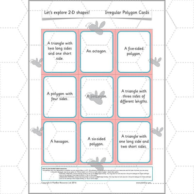 PlanBee Properties of Shapes Year 2 Maths Lessons by PlanBee