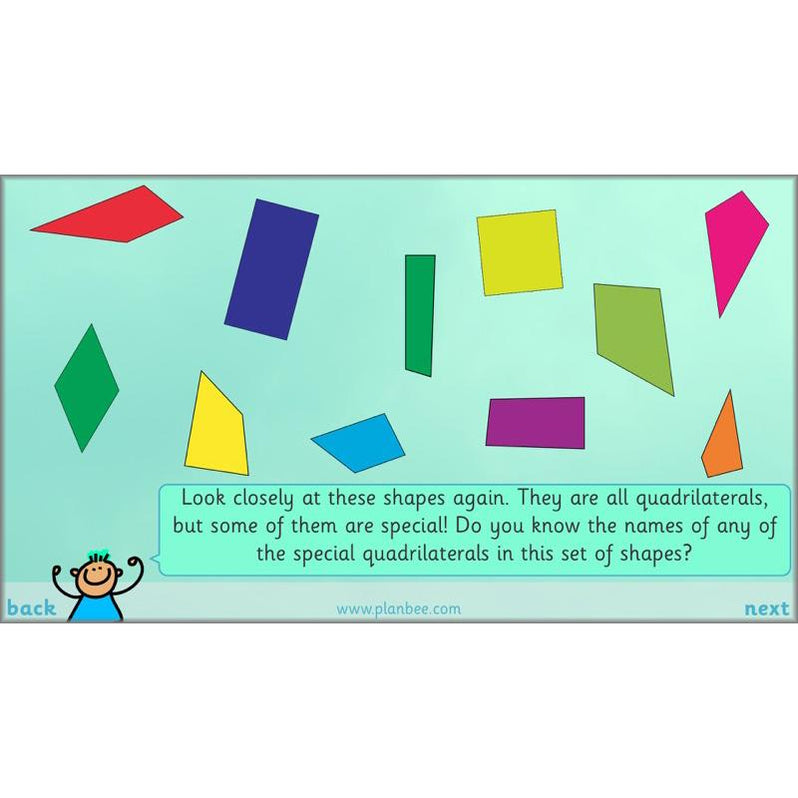 Properties of 2D Shapes Year 2 Maths Lessons by PlanBee