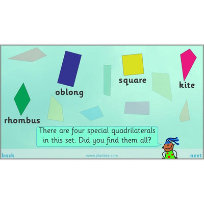PlanBee Properties of Shapes Year 2 Maths Lessons by PlanBee