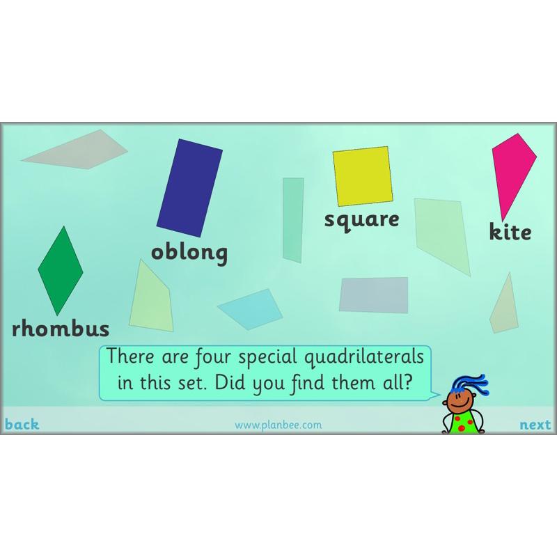 PlanBee Properties of Shapes Year 2 Maths Lessons by PlanBee