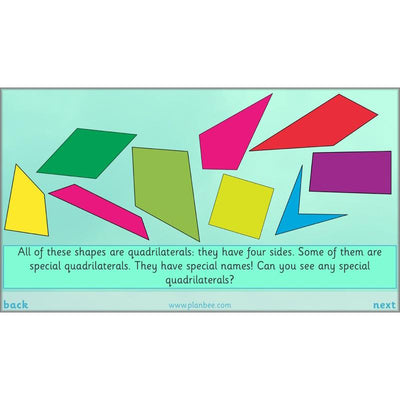 PlanBee Properties of Shapes Year 2 Maths Lessons by PlanBee