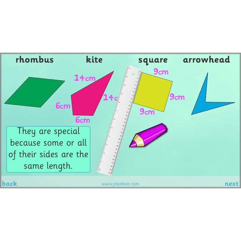 PlanBee Properties of Shapes Year 2 Maths Lessons by PlanBee