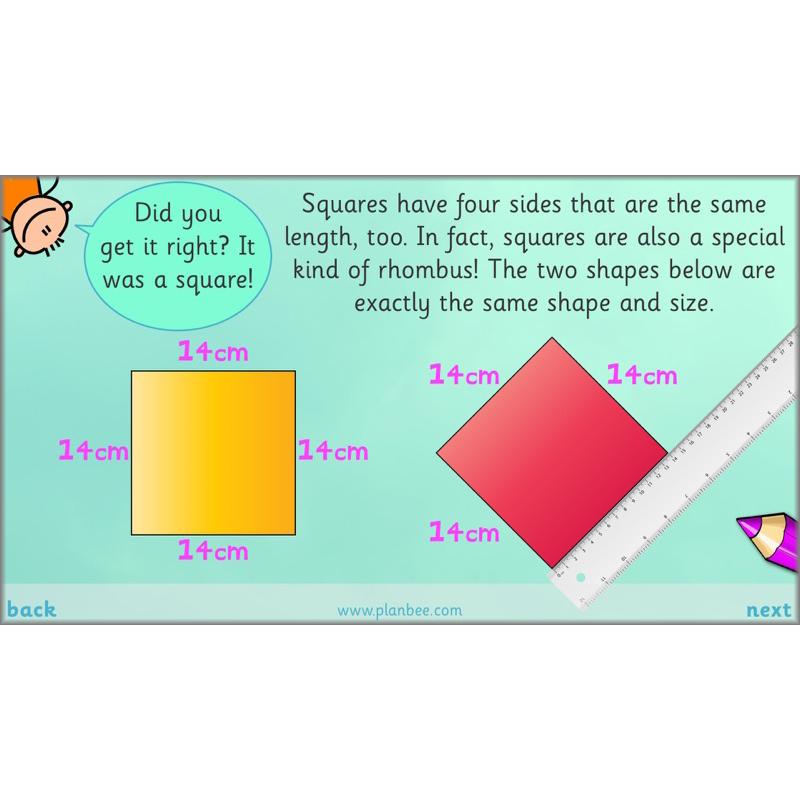 PlanBee Properties of Shapes Year 2 Maths Lessons by PlanBee
